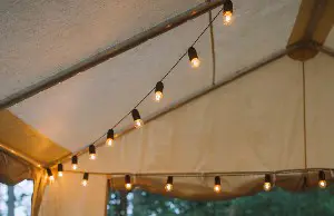 Decorate an Outdoor Canopy or Tent